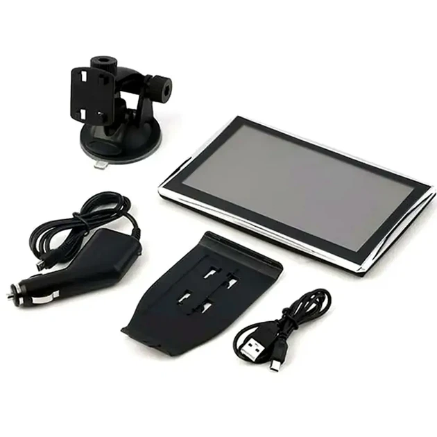 Автомобильный GPS навигатор 7 дюймов 256MB RAM 8GB Windows CE GPS7007 с креплением и зарядным устройством - зображення 15