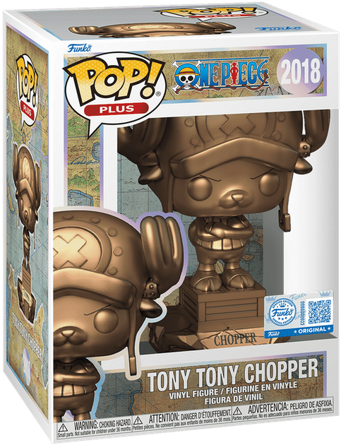 Колекційна фігурка Тоні Тоні Чоппер (Бронзове видання) — Funko POP! Plus: ONE PIECE — CHOPPER STATUE (BRONZE) #2018 - Фото 1 Колекційна фігурка Тоні Тоні Чоппер (Бронзове видання) — Funko POP! Plus: ONE PIECE — CHOPPER STATUE (BRONZE) #2018 - зображення 1