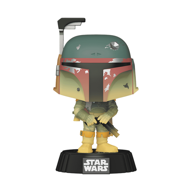 Фігурка Боба Фетт із гвинтівкою (Сяюча) — Funko Pop! STAR WARS — BOBA FETT WITH RIFLE (GLOW) #735 - Фото 3 Фігурка Боба Фетт із гвинтівкою (Сяюча) — Funko Pop! STAR WARS — BOBA FETT WITH RIFLE (GLOW) #735 - зображення 3
