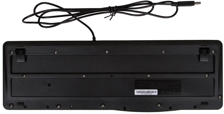 Клавиатура проводная Rapoo N2400 USB Black - изображение 4