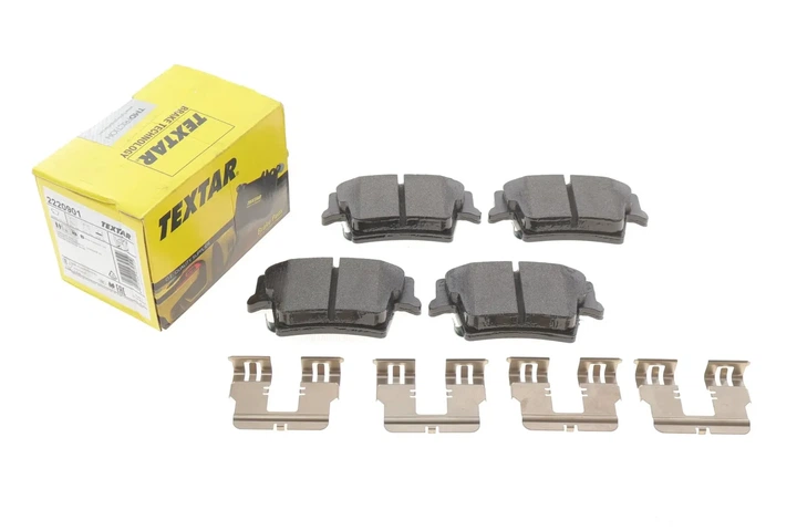 Комплект гальмівних колодок TEXTAR 2220901 Dodge Charger, Challenger ; Chrysler 300C 5137672AA, 18038503, 18037559 - изображение 2