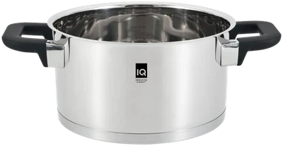 Каструля IQ Be Traditional 22 см (4.3 л) з кришкою - Фото 2 Каструля IQ Be Traditional 22 см (4.3 л) з кришкою - зображення 2