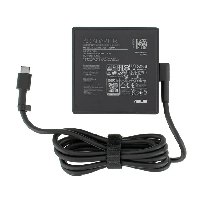 Блок живлення для ноутбука Asus 100W 20V 5A Type-C - зображення 2
