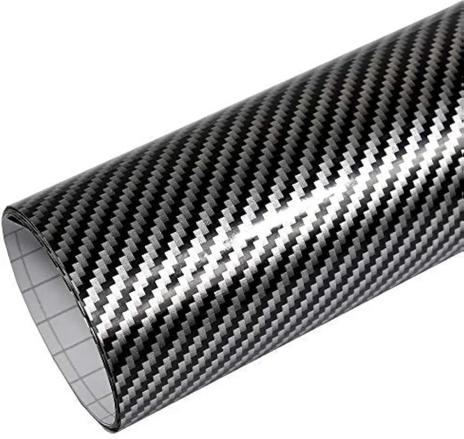 Захисна карбонова плівка для авто ширина 20 довжина 150 см Carbon Black - изображение 2