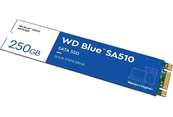 SSD накопичувач Western Digital Blue sa510 250Gb sata m.2 2280 3d tlc (wds250g3b0b) - зображення 3