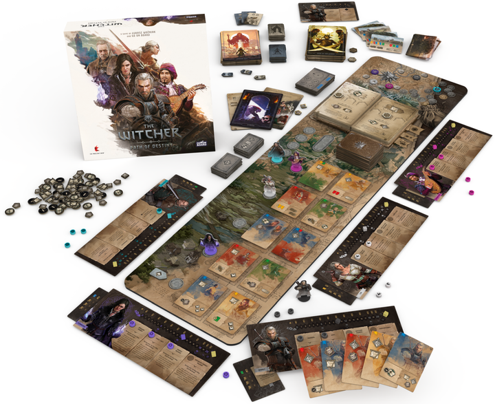 Gra planszowa Go on Board The Witcher: Path of Destiny - Core Game (Standard Edition) POD-1ST-EN (5905289601113) - obraz 2