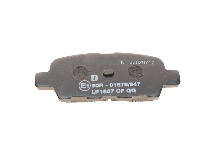 Колодки гальмові Delphi LP1807 Nissan X-Trail, Qashqai, Murano, Tiida, Juke, Teana, Leaf; Renault Kaleos; Suzuki Grand Vitara; Infiniti M, G, FX, EX 440608H3X5, D40603JY0A, D4060JA00J - зображення 4