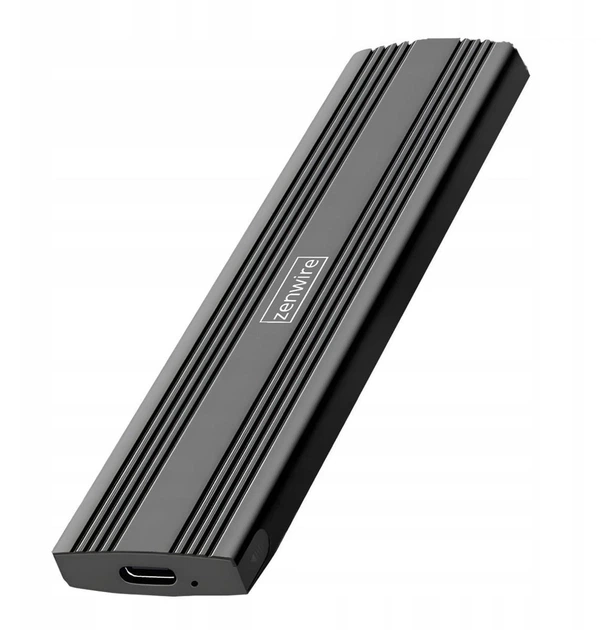 Зовнішня кишеня Zenwire SSD Adapter m.2 SATA NGFF USB-C  (5904507521431) - зображення 2