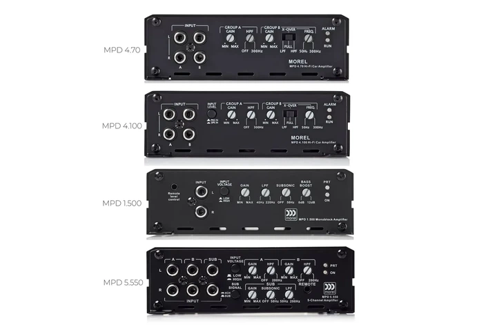 Підсилювач 4-канальний MOREL CAR MPD 4.70 - изображение 3