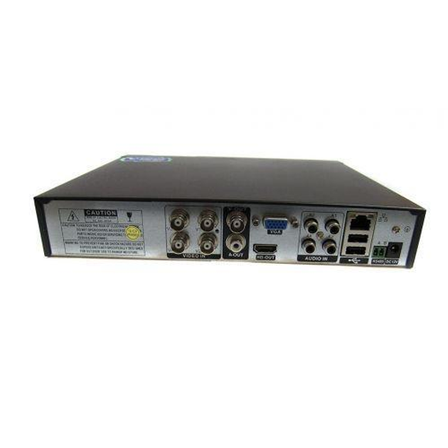 DVR регистратор BNC/V-OUT 4 канальный UKC CAD 1204 AHD 4 cam черный - изображение 4