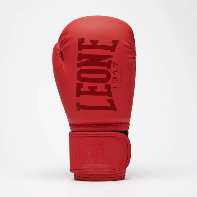 Рукавички боксерські Leone GN058 TONE X розмір 12 унцій, червоні - изображение 4