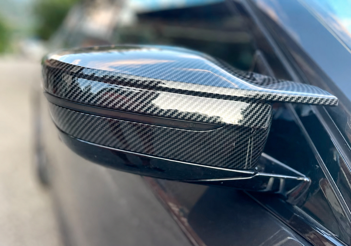 Карбонові накладки на дзеркала M-Style для BMW G20 G21 G28 G22 G23 G30 G38 G11 G12 G15 G16 - Фото 7 Карбонові накладки на дзеркала M-Style для BMW G20 G21 G28 G22 G23 G30 G38 G11 G12 G15 G16 - зображення 7