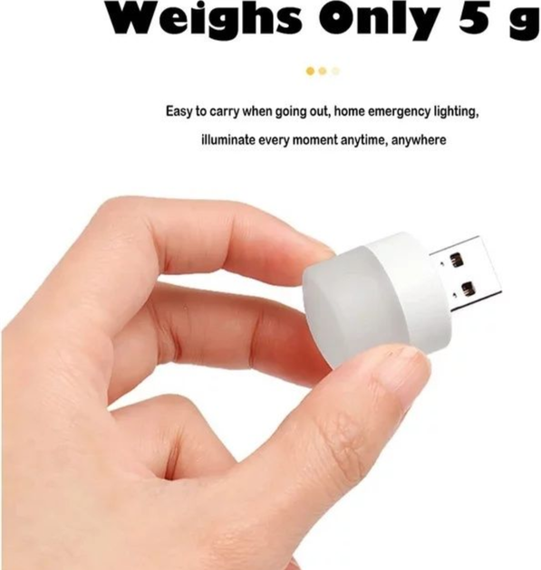 USB-лампа, Светильник, Светодиодная, Энергосберегающая 1 Вт ярк. 6500К - изображение 2