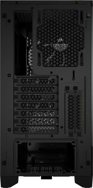Корпус Corsair 4000D Airflow / Mid-Tower / Закаленное стекло / 2x120мм вентилятора / RapidRoute / USB Type-C / Черный - изображение 5