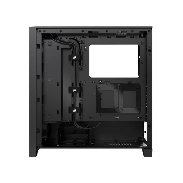 Корпус Corsair iCUE 4000D RGB Airflow / без БП / Mid-Tower / ATX / Glass / 3 x 120mm RGB Fan / USB Type-C / Черный - Фото 4 Корпус Corsair iCUE 4000D RGB Airflow / без БП / Mid-Tower / ATX / Glass / 3 x 120mm RGB Fan / USB Type-C / Черный - изображение 4