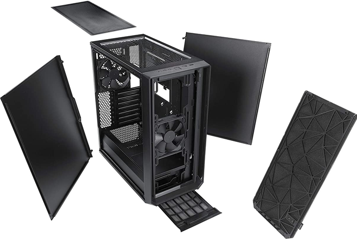 Корпус Fractal Design Meshify C / без БП / Черный - изображение 12