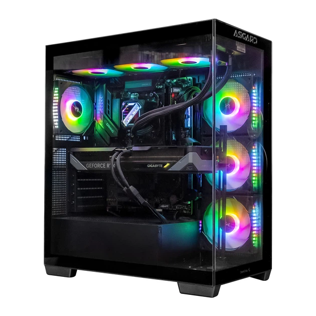 Ігровий комп`ютер ASGARD (A78X3D.32.S10.57.7238)/ AMD Ryzen 7 7800X3D (4.2 - 5.0 ГГц)/ОЗУ 32 ГБ/SSD 1 ТБ/NVIDIA GeForce RTX 5070 12 ГБ/без ОП/LAN/без ОС/чорний - изображение 2