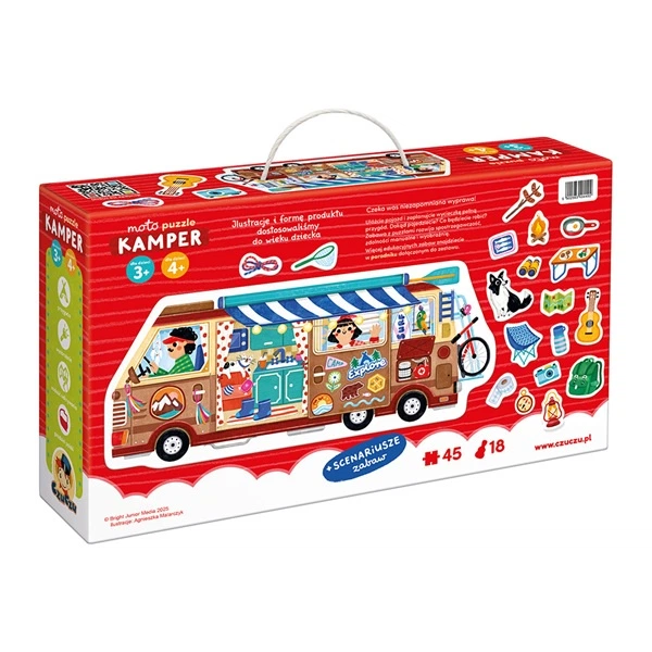 Puzzle CzuCzu Moto kamper 94492 (5902983494492) - obraz 4