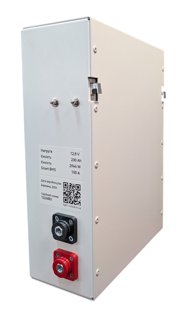 Акумуляторна батарея Light House LiFePO4 12.8V 230Ah W 3 kWh - зображення 3