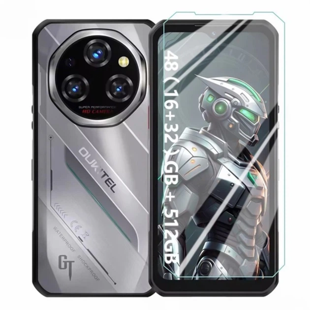 Защитное стекло Tempered Glass 0.3mm для Oukitel WP62 - Фото 1 Защитное стекло Tempered Glass 0.3mm для Oukitel WP62 - изображение 1
