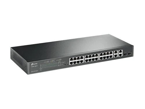 Коммутатор TP-LINK T1500-28PCT (TL-SL2428P) - Фото 2 Коммутатор TP-LINK T1500-28PCT (TL-SL2428P) - изображение 2