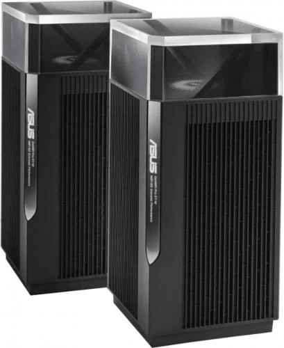Беспроводная система Wi-Fi Asus ZenWiFi Pro ET12 (2-pack), Black - Фото 1 Беспроводная система Wi-Fi Asus ZenWiFi Pro ET12 (2-pack), Black - изображение 1