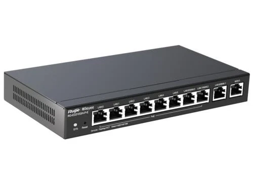 Роутер Ruijie Reyee RG-EG310GH-P-E Black - Фото 3 Роутер Ruijie Reyee RG-EG310GH-P-E Black - зображення 3