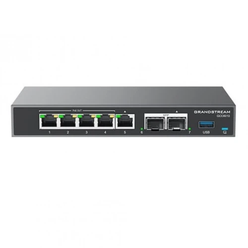 Маршрутизатор Grandstream GCC6010, Black - Фото 1 Маршрутизатор Grandstream GCC6010, Black - зображення 1