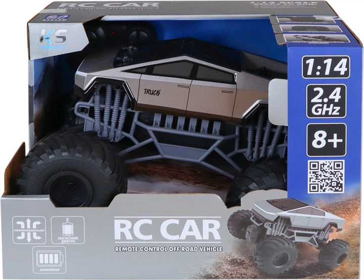 Автомобиль BIGFOOT OFF-ROAD на р/к CYBER RIDE SL-8362ARHG Разноцветный shop (6900007554251) - Фото 3 Автомобиль BIGFOOT OFF-ROAD на р/к CYBER RIDE SL-8362ARHG Разноцветный shop (6900007554251) - изображение 3