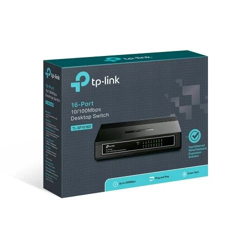 Коммутатор TP-LINK TL-SF1016D - Фото 4 Коммутатор TP-LINK TL-SF1016D - изображение 4