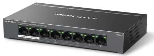 Комутатор Mercusys MS108GP - зображення 2