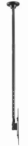 Стельове кріплення для ТВ 32-70", Gembird, Black, похило-поворотне (CM-70ST-01) - Фото 4 Стельове кріплення для ТВ 32-70", Gembird, Black, похило-поворотне (CM-70ST-01) - зображення 4