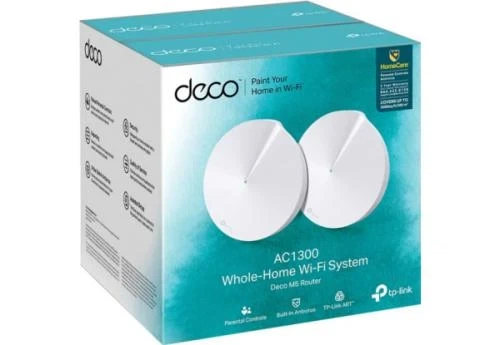 Бездротова система Wi-Fi TP-LINK Deco M5 (2-pack), White - зображення 4
