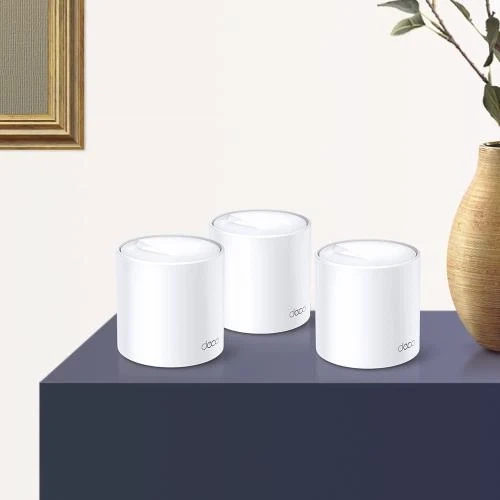 Бездротова система Wi-Fi TP-LINK Deco X20 (3-pack), White - Фото 3 Бездротова система Wi-Fi TP-LINK Deco X20 (3-pack), White - зображення 3
