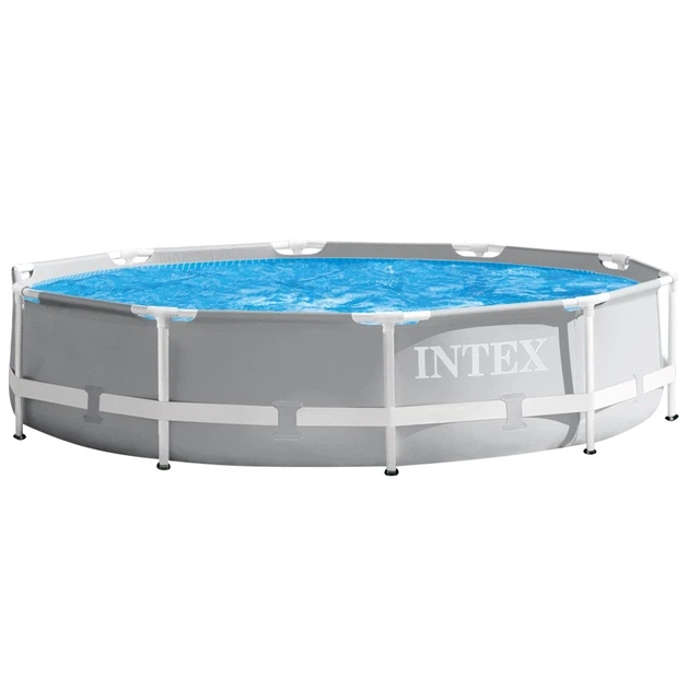 Каркасний басейн Intex 26700 Premium 305х76 см для дітей та дорослих великий літній басейн 305 см діаметр з надувним верхом міцний каркасний басейн для дачі - Фото 1 Каркасний басейн Intex 26700 Premium 305х76 см для дітей та дорослих великий літній басейн 305 см діаметр з надувним верхом міцний каркасний басейн для дачі - изображение 1