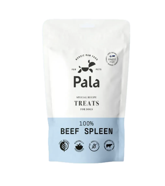 Смаколики для собак Pala Яловича селезінка 100% Beef spleen 100 г - Фото 1 Смаколики для собак Pala Яловича селезінка 100% Beef spleen 100 г - зображення 1