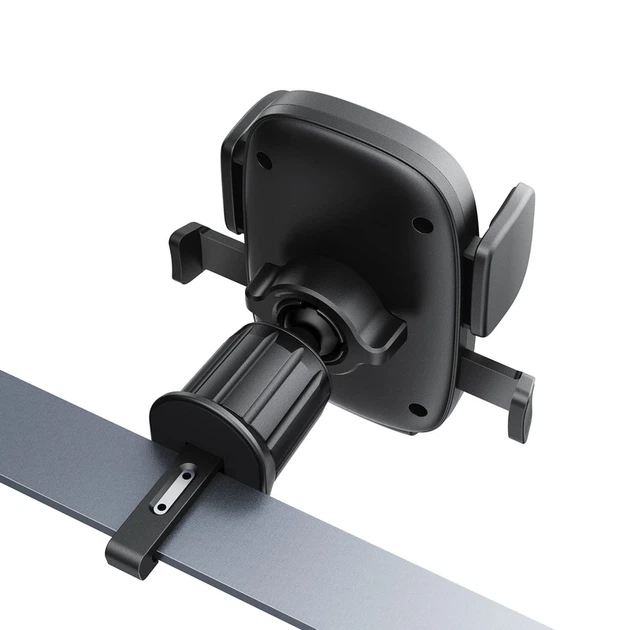Автотримач для телефона ACEFAST D56 one-key lock car holder for air vent Black - изображение 4