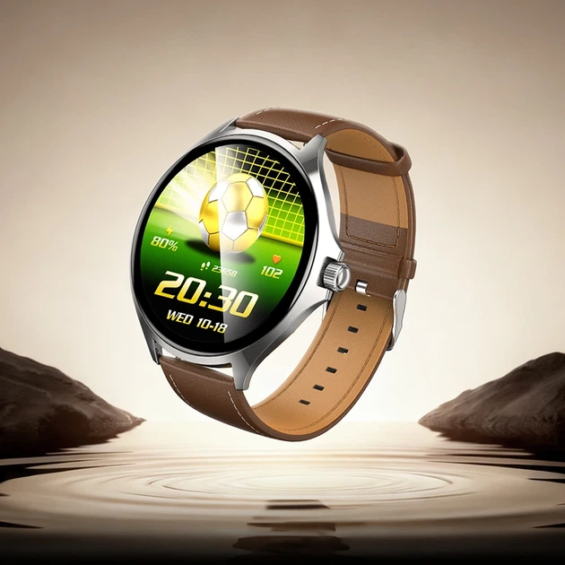 Смарт-годинник HOCO Y39 43mm. 280 mAh. IP67 Smart watch(call version) Silver - изображение 4