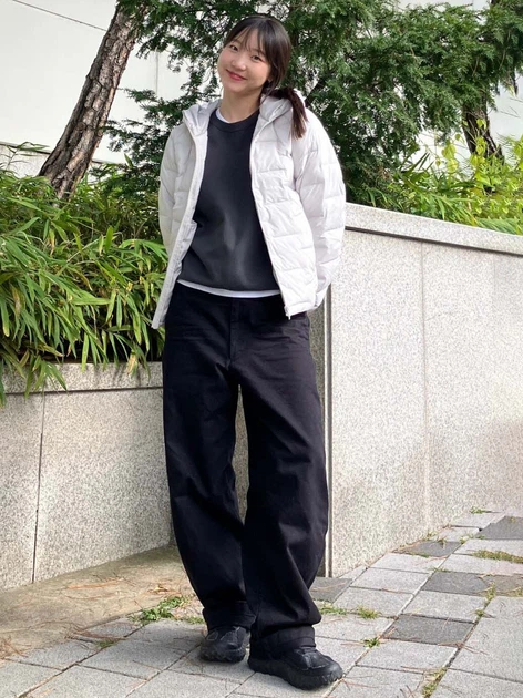 Куртка демисезонная с капюшоном мужская Uniqlo 850669951 2XL Серая (1159860737) - изображение 17