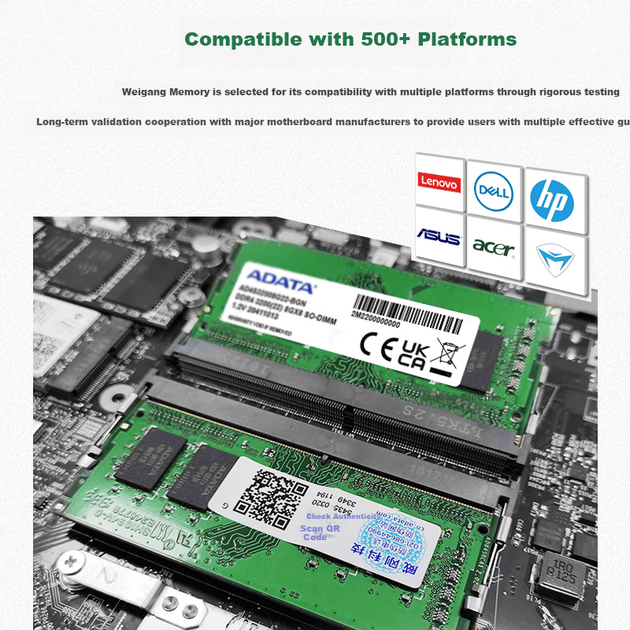 Модуль оперативной памяти ADATA 8 ГБ DDR4 3200 для ноутбука Wanziqianhong - изображение 4