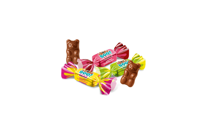Цукерки желейні Boo! Bear Roshen 1 кг ( Ведмедик Бу Бір ) - Фото 2 Цукерки желейні Boo! Bear Roshen 1 кг ( Ведмедик Бу Бір ) - зображення 2