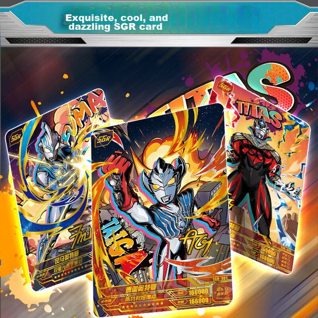 Карта Ультрамена Kayou Miracle Edition, Офіційні картки GP, Колекційні картки дитячих іграшок Ультрамена - зображення 4