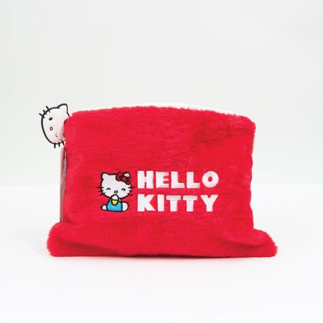 Piórnik pluszowy Pyramid International Sanrio Hello Kitty Laughing Czerwony (SR2402481) (5063457025205) - obraz 4