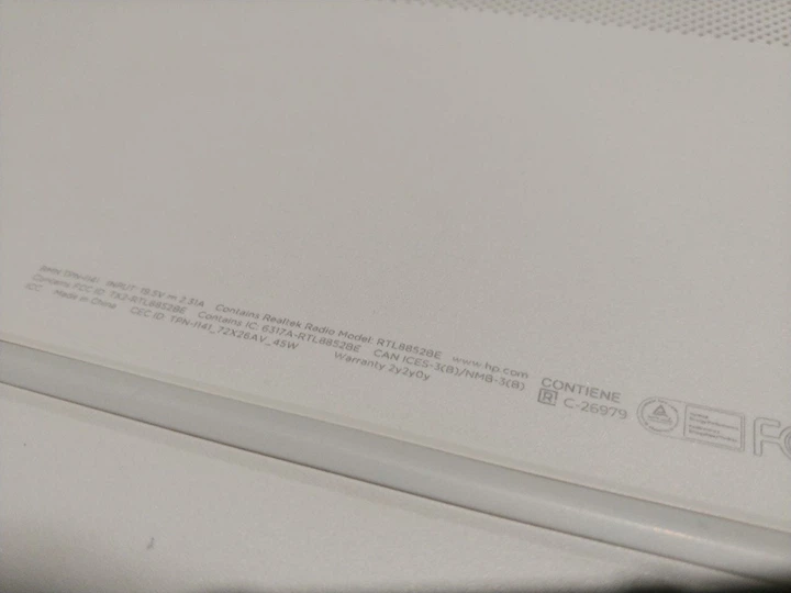 Ультрабук HP 14-em033nr / 14" (1366x768) TN / AMD Ryzen 3 7320U (4 (8) ядра по 2.4 - 4.1 GHz) / 4 GB DDR5 / 128 GB SSD M.2 / AMD Radeon 610M Graphics / WebCam / Windows 11 б/у - Фото 11 Ультрабук HP 14-em033nr / 14" (1366x768) TN / AMD Ryzen 3 7320U (4 (8) ядра по 2.4 - 4.1 GHz) / 4 GB DDR5 / 128 GB SSD M.2 / AMD Radeon 610M Graphics / WebCam / Windows 11 б/у - изображение 11
