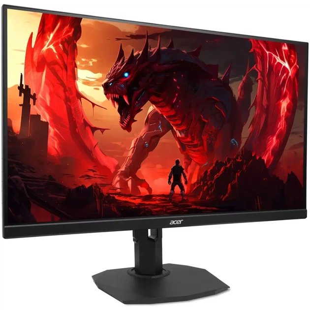 Монітор TFT ACER 27" XF273UF3bmiiprx (UM.HX3EE.329) IPS QHD 300Hz 2*HDMI DP Pivot MM Black - зображення 4