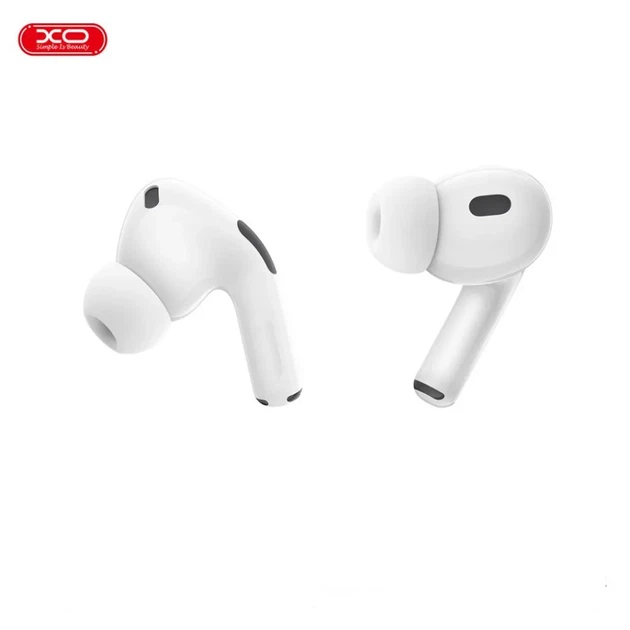 Навушники XO EV53 TWS Bluetooth 5.3, ANC шумозаглушення, бездротові, сенсорне керування, кейс, білі - Фото 4 Навушники XO EV53 TWS Bluetooth 5.3, ANC шумозаглушення, бездротові, сенсорне керування, кейс, білі - зображення 4