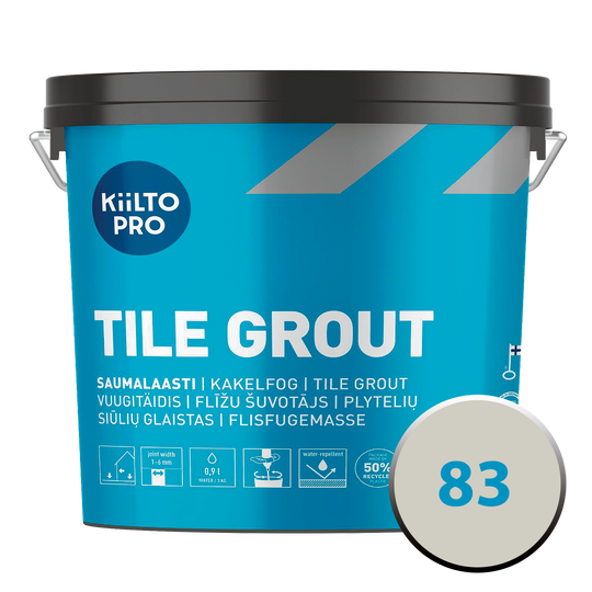 Фуга Kiilto 83 3кг (хакі) - Фото 1 Фуга Kiilto 83 3кг (хакі) - зображення 1