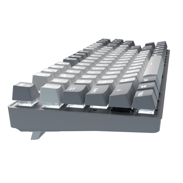 Клавіатура GamePro Genesis Metallic MK110G 87 клавіш Gray - Фото 4 Клавіатура GamePro Genesis Metallic MK110G 87 клавіш Gray - зображення 4