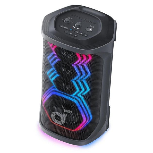 Портативна бездротова колонка Anker SoundCore Rave 3S 200W Bluetooth 5.3 Karaoke IPX4 Black (A31A3012) - зображення 4