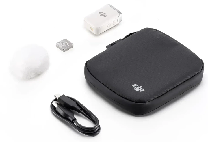 Мікрофон DJI Mic 2 White k1 - Б/В - зображення 6